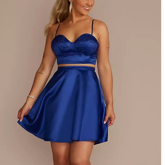 TWO PIECE FORMAL TOP WITH SKIRT - Picture 11 of 11